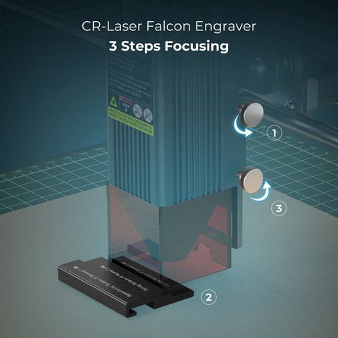 10W CR-Laser Falcon Engraver